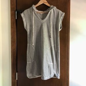 Max Studio (Weekend) Pullover Hoodie Sweatshirt Dress